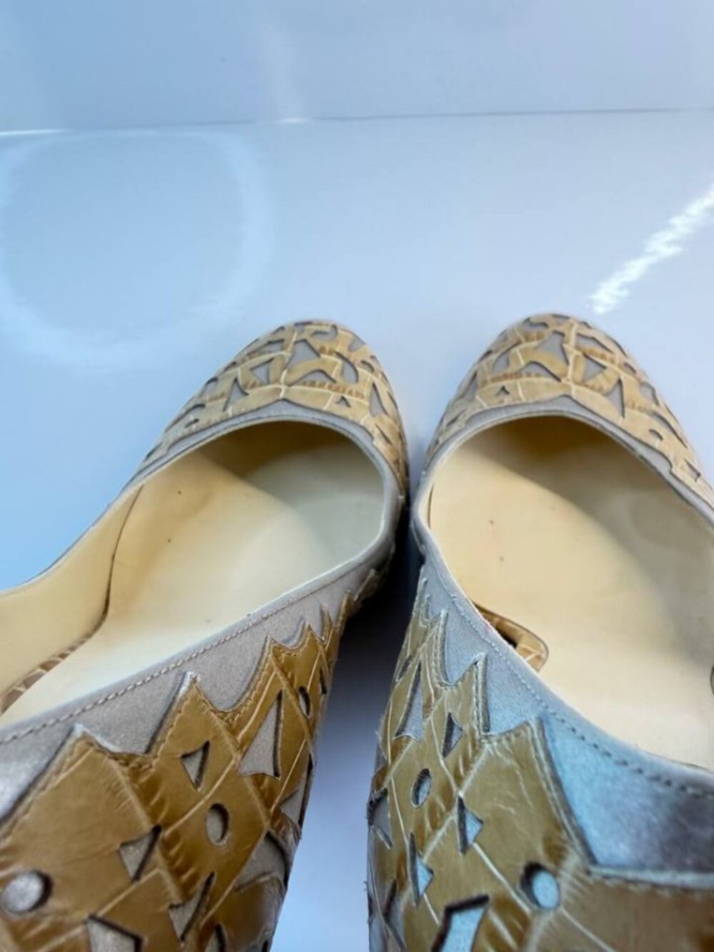 Vintage Christian Dior Leather Pumps – Made in Italy - EU 38 / US 8 - Picture 12 of 16